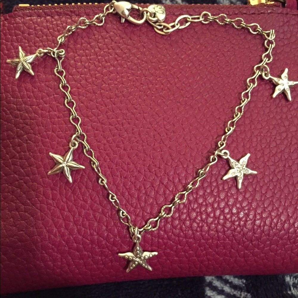 Brighton Silver Starfish Anklet🐚